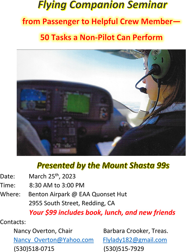 Flying Companion Seminar