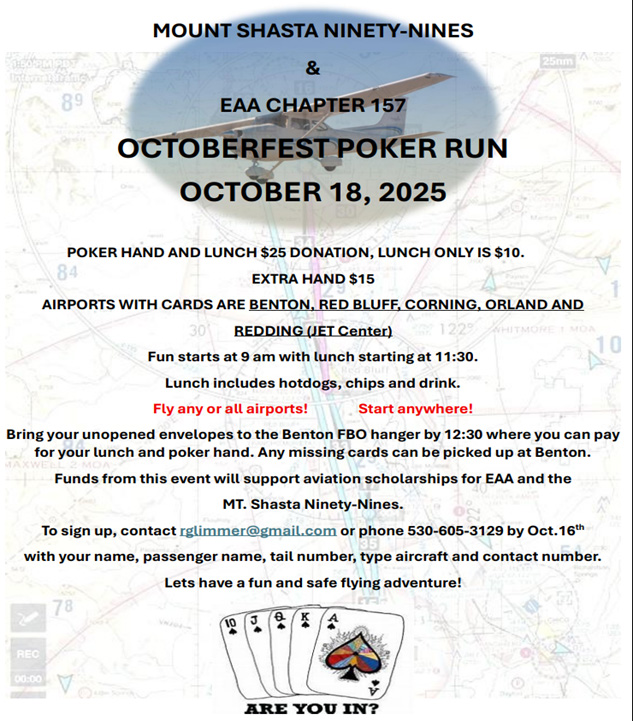 Octoberfest Poker Run Flyer